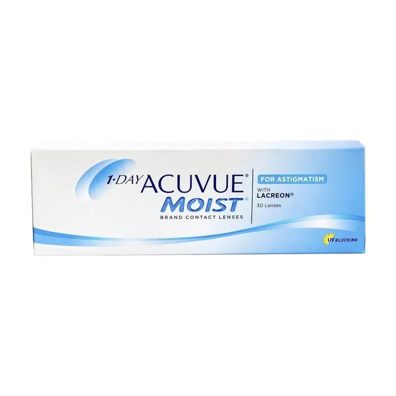 Lentes de Contato 1-Day Acuvue Moist Astigmatismo