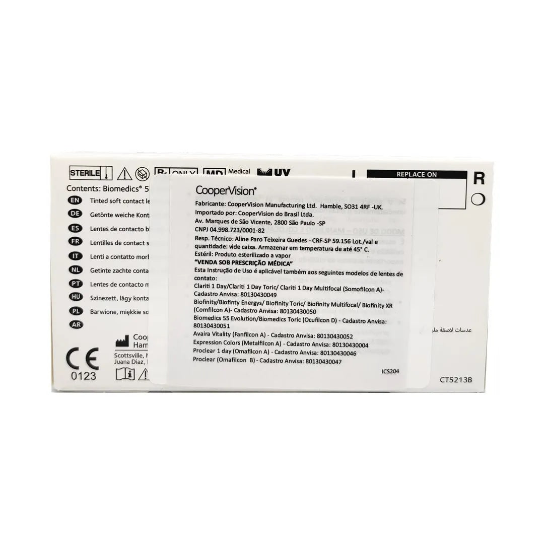 Lentes de Contato Biomedics 55 Evolution