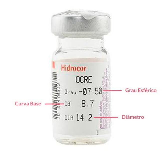 Lentes de Contato Coloridas Anual Hidrocor - com grau