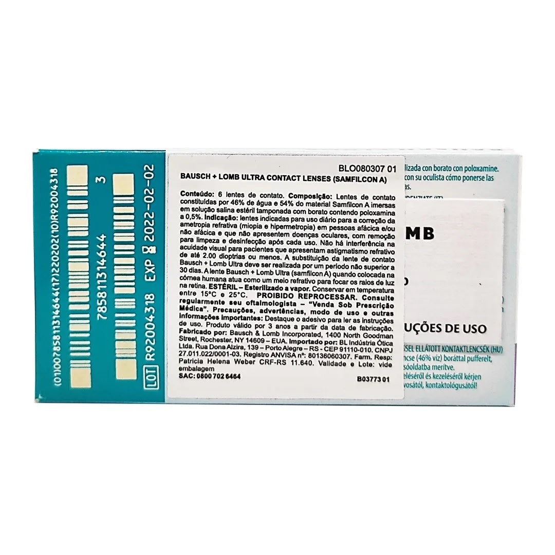 Lentes de Contato Ultra