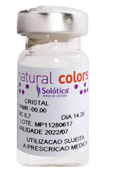 Lentes de Contato Colorida Anual Natural Colors - com grau