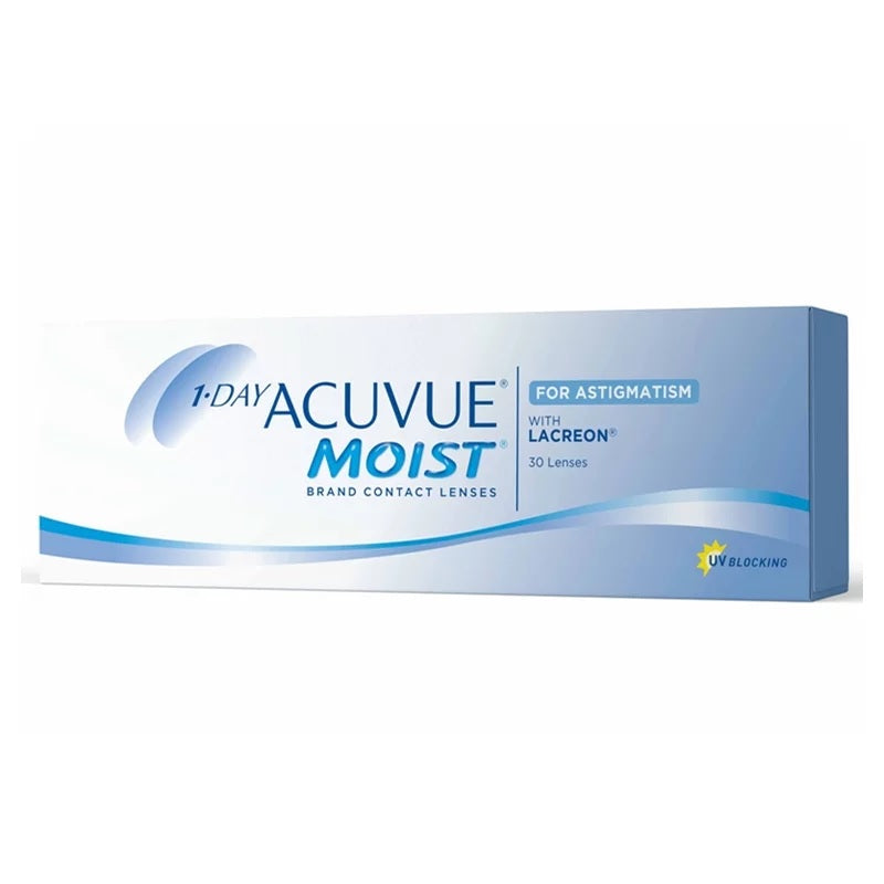 Lentes de Contato 1-Day Acuvue Moist Astigmatismo