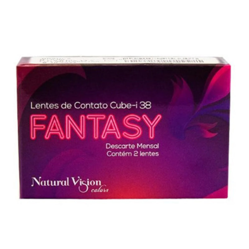 Lentes de contato coloridas Fantasy - Sem grau
