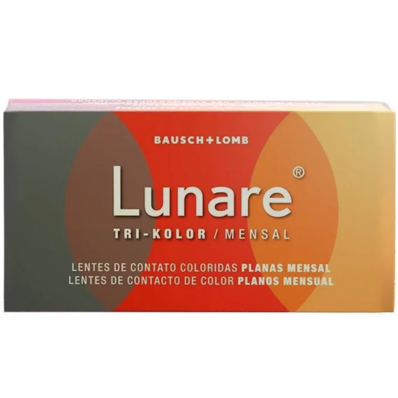 Lentes de contato coloridas Lunare Tri-Kolor mensal - Sem grau