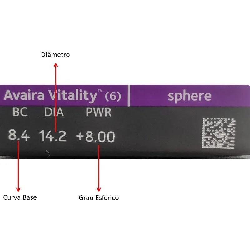 Lentes de Contato Avaira Vitality