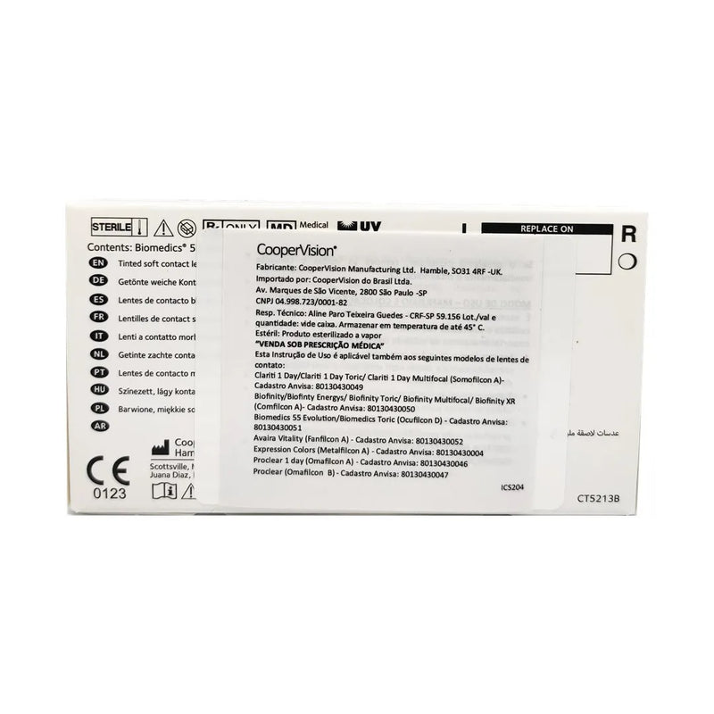 Lentes de Contato Biomedics 55 Evolution