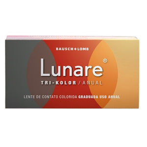 Lentes de contato coloridas Lunare Tri-Kolor anual - Com grau