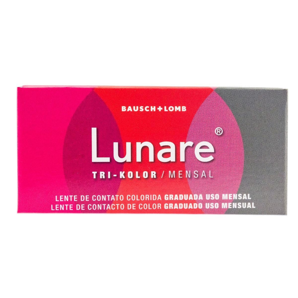 Lentes de contato coloridas Lunare Tri-Kolor mensal Sem grau