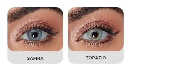 Lentes de Contato Coloridas Anual Hidrocor - com grau