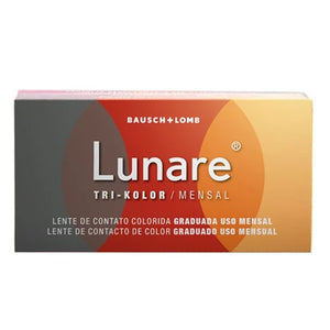 Lentes de contato coloridas Lunare Tri-Kolor mensal - Com grau