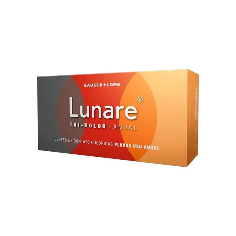Lentes de contato coloridas Lunare Tri-Kolor anual - Sem grau