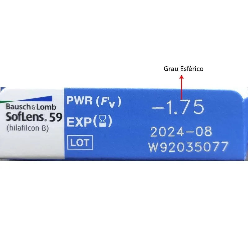 Lentes de Contato Soflens 59