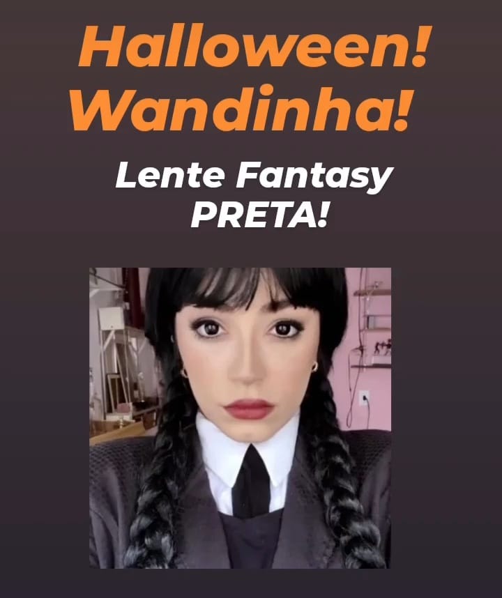 Lentes de contato coloridas Fantasy - Sem grau