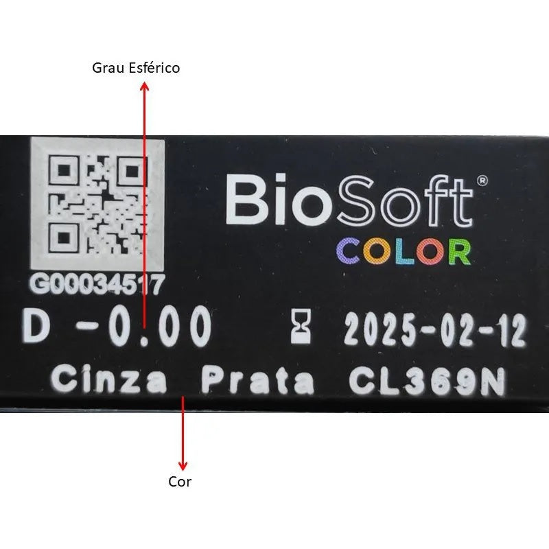 Lentes de contato coloridas BioSoft Color