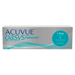 Lentes de Contato Acuvue Oasys 1-Day com Hydraluxe