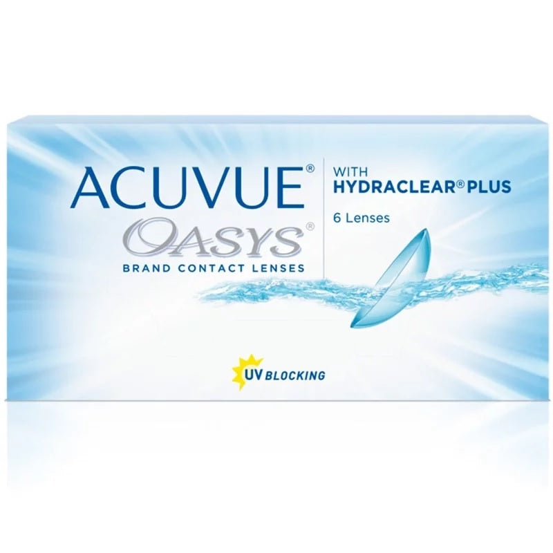 Lentes de Contato Acuvue Oasys Com Hydraclear Plus