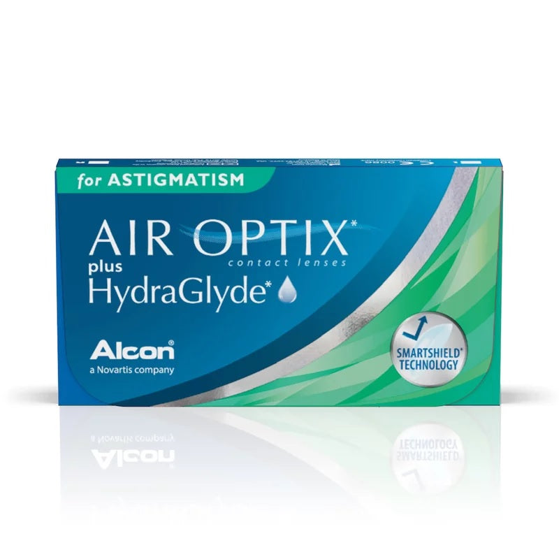 Lentes de Contato Air Optix Plus Hydraglyde Astigmatism