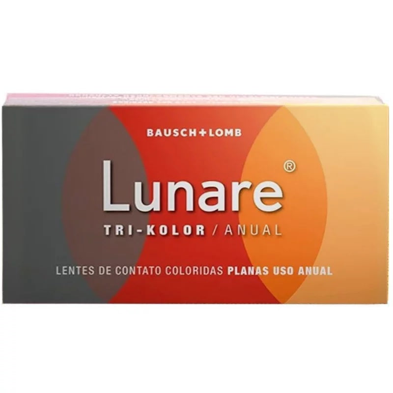 Lentes de contato coloridas Lunare Tri-Kolor anual - Sem grau