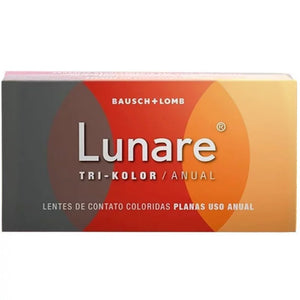 Lentes de contato coloridas Lunare Tri-Kolor anual - Sem grau