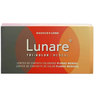 Lentes de contato coloridas Lunare Tri-Kolor mensal - Sem grau
